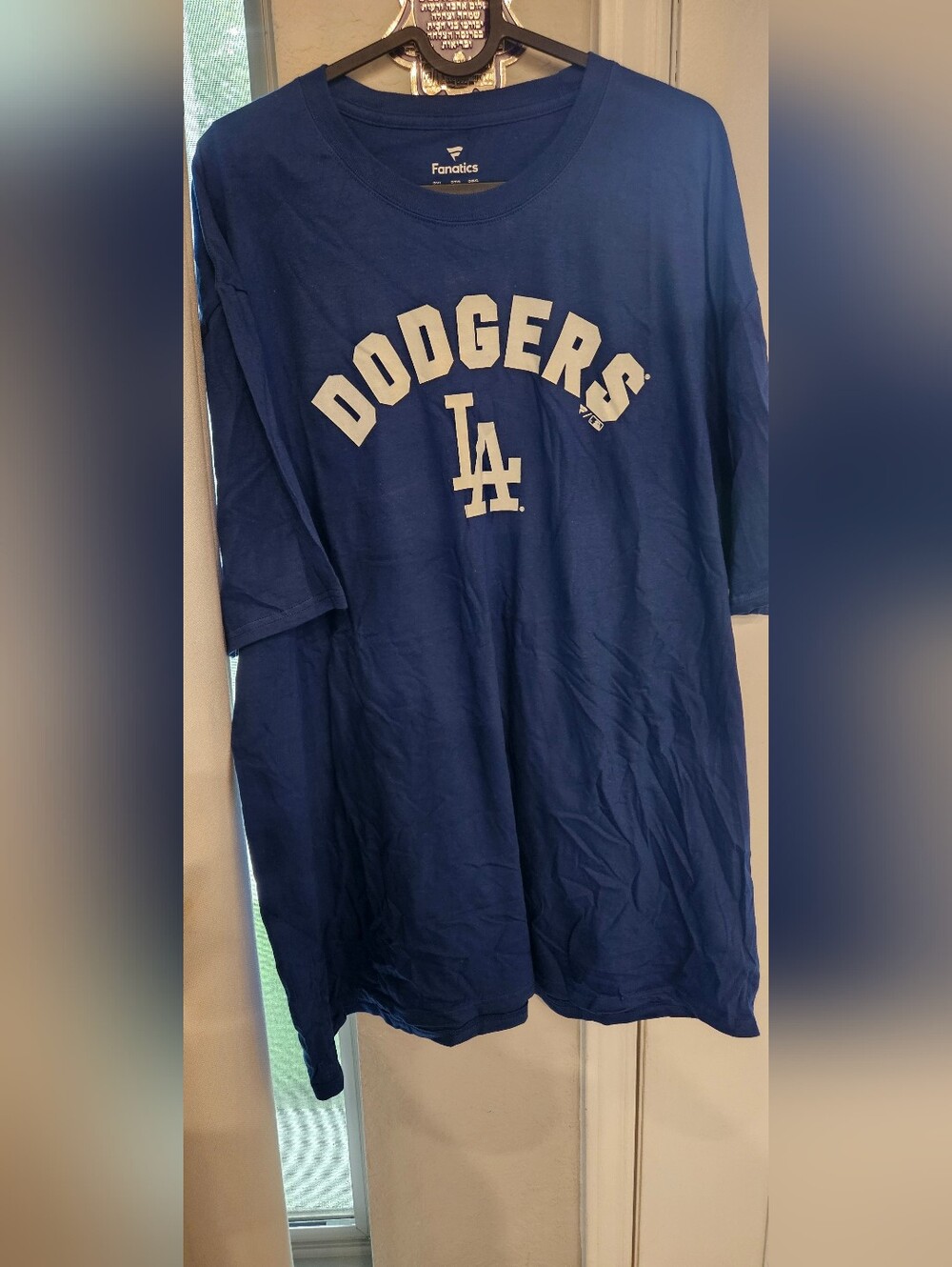 Fanatics Los Angeles Dodgers Royal Blue Tee with White Logo